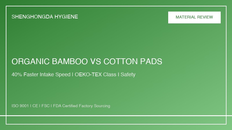 Organic bamboo vs cotton sanitary pads comparison